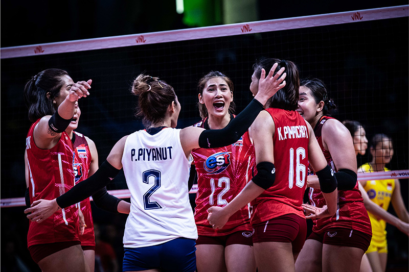 โปรแกรมวอลเลย์บอลหญิงไทย โปรแกรมวอลเลย์บอลหญิงไทย