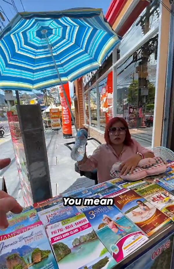 ฝรั่งลองใจคนไทย ขอเงินซื้อน้ำ ก่อนตอบแทนแบบนี้ ฝรั่งลองใจคนไทย ขอเงินซื้อน้ำ ก่อนตอบแทนแบบนี้