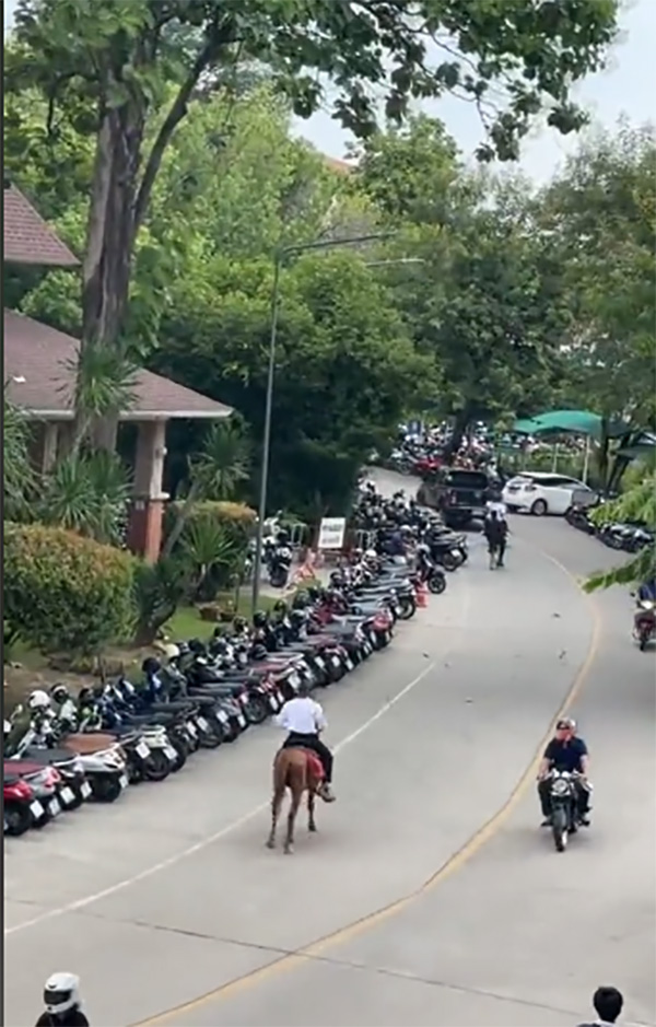 นักศึกษาหนุ่มสุดตึง ควบม้าไปเรียน รุ่นนี้ประหยัดน้ำมัน นักศึกษาหนุ่มสุดตึง ควบม้าไปเรียน รุ่นนี้ประหยัดน้ำมัน