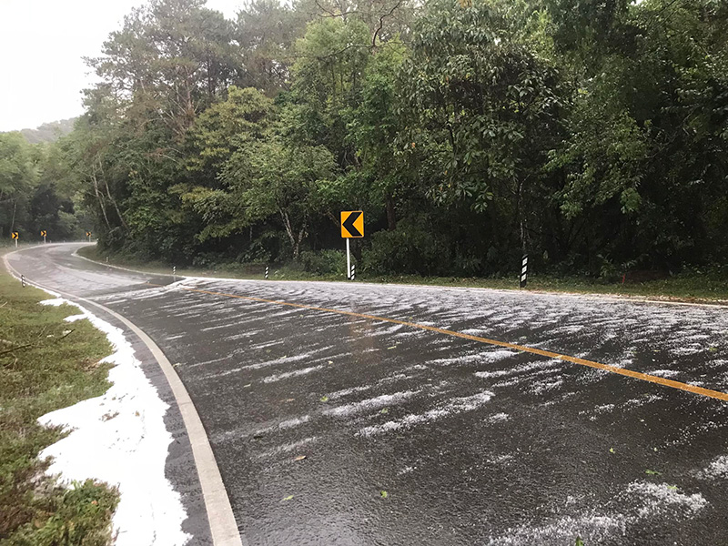 เปิดภาพลูกเห็บตกดอยอ่างขาง เปิดภาพลูกเห็บตกดอยอ่างขาง