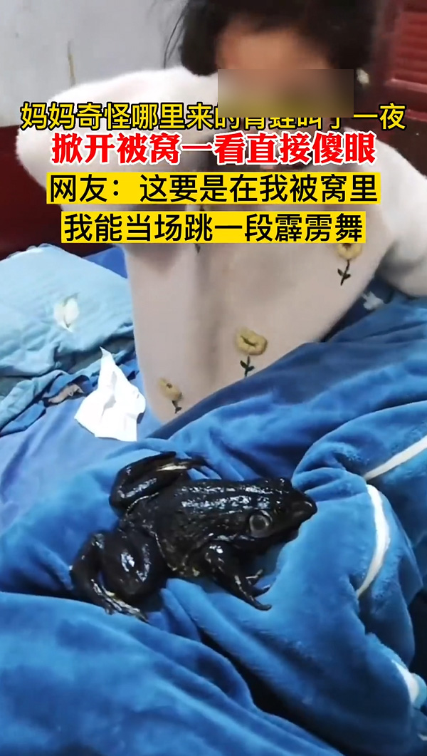 แม่ได้ยินเสียงกบจากห้องลูกสาว โผล่ไปดูแทบทรุด แม่ได้ยินเสียงกบจากห้องลูกสาว โผล่ไปดูแทบทรุด