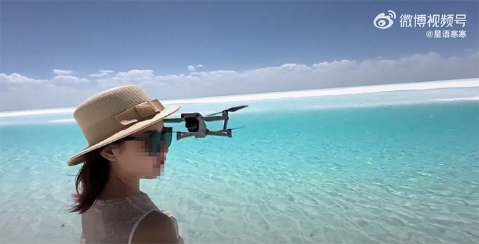 สาวถ่ายคลิปเช็กอินวิวสวย กลายเป็นนาทีระทึก สาวถ่ายคลิปเช็กอินวิวสวย กลายเป็นนาทีระทึก