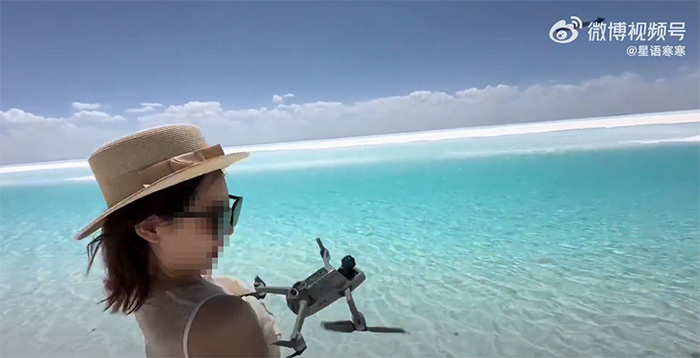 สาวถ่ายคลิปเช็กอินวิวสวย กลายเป็นนาทีระทึก สาวถ่ายคลิปเช็กอินวิวสวย กลายเป็นนาทีระทึก