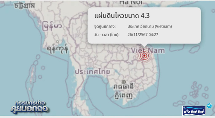 สรยุทธ ไบรท์ เจอแผ่นดินไหวกลางรายการ สรยุทธ ไบรท์ เจอแผ่นดินไหวกลางรายการ