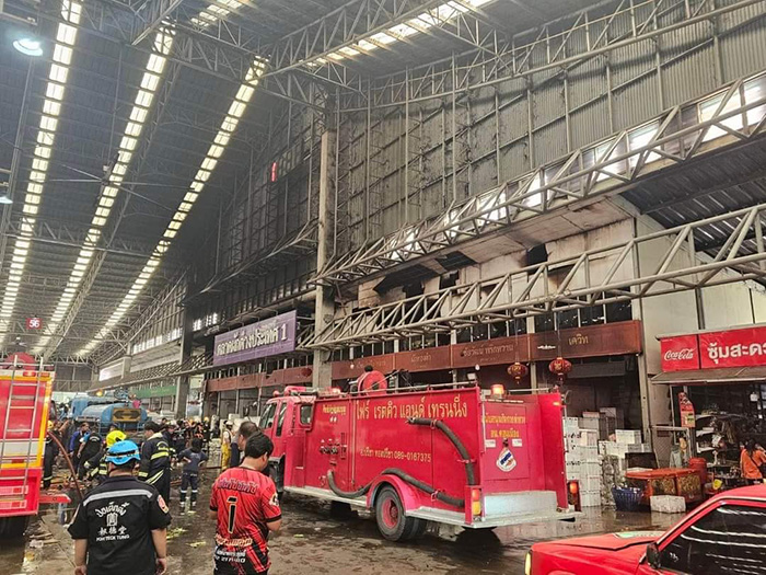 สรุปไทม์ไลน์ ไฟไหม้ตลาดสี่มุมเมือ สรุปไทม์ไลน์ ไฟไหม้ตลาดสี่มุมเมือ