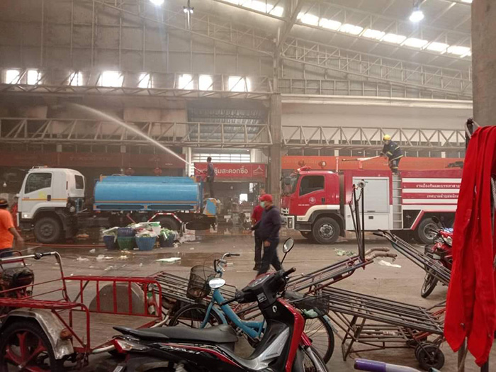 สรุปไทม์ไลน์ ไฟไหม้ตลาดสี่มุมเมือ สรุปไทม์ไลน์ ไฟไหม้ตลาดสี่มุมเมือ