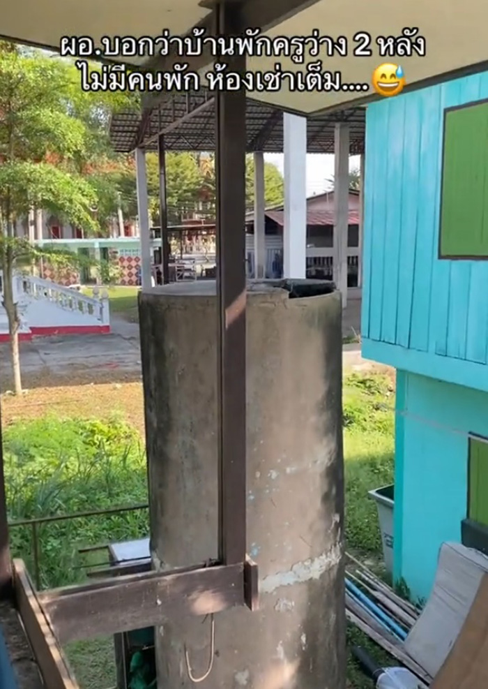 เมื่อบ้านพักครูว่าง 2 หลัง ห้องเช่าเต็ม เมื่อบ้านพักครูว่าง 2 หลัง ห้องเช่าเต็ม