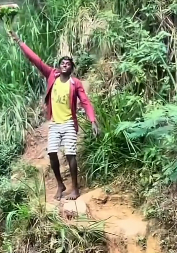 ไวรัลหนุ่มขายดอกไม้ในศรีลังกา ไวรัลหนุ่มขายดอกไม้ในศรีลังกา