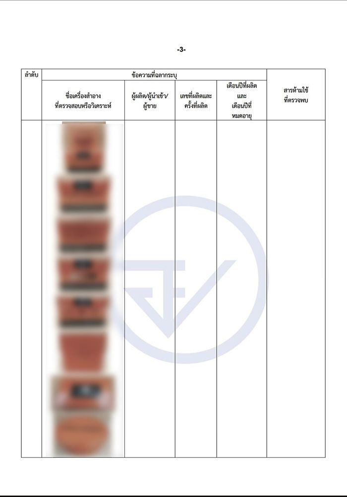 อย เตือน 3 ผลิตภัณฑ์ พบปรอท สารที่ห้ามใช้ แบคทีเรีย อย เตือน 3 ผลิตภัณฑ์ พบปรอท สารที่ห้ามใช้ แบคทีเรีย