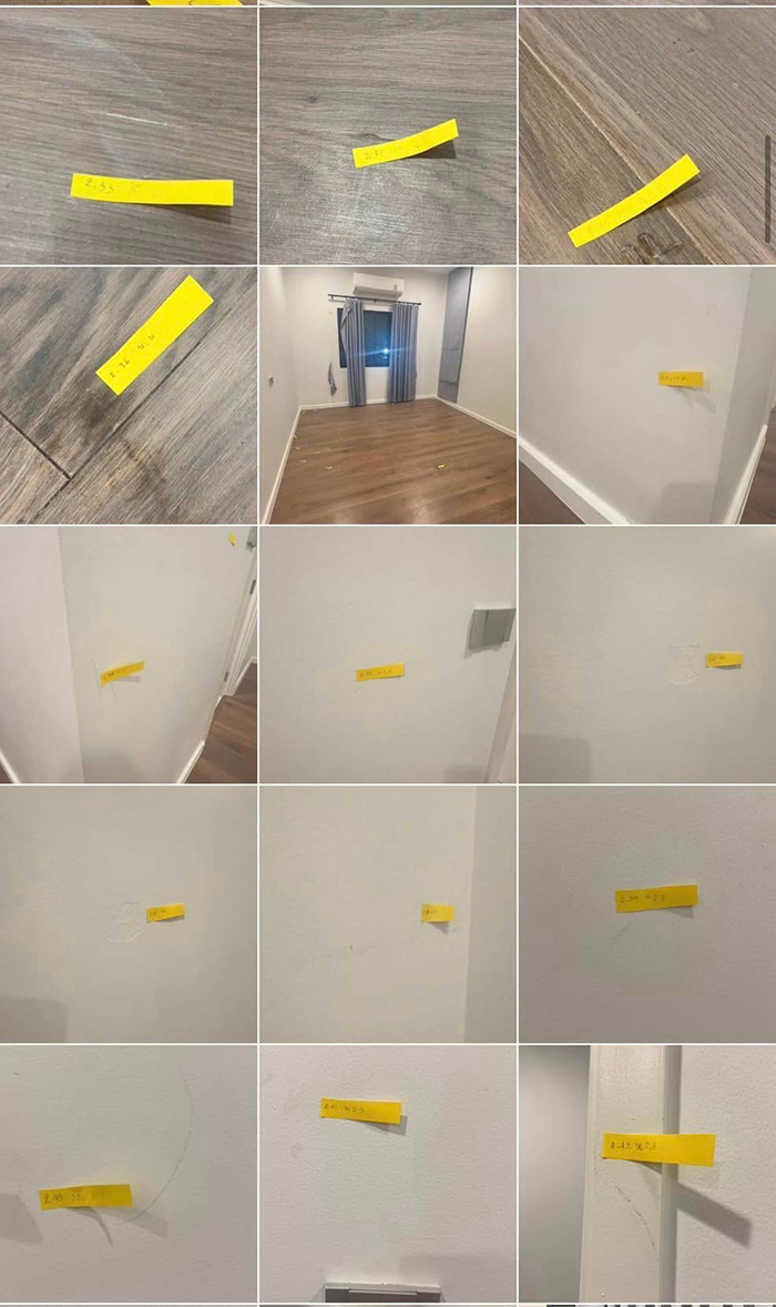 สาวเช่าบ้านมัดจำแสนกว่า ย้ายออกเจอแปะจุดเสียหายยิบ 300 รายการ สาวเช่าบ้านมัดจำแสนกว่า ย้ายออกเจอแปะจุดเสียหายยิบ 300 รายการ