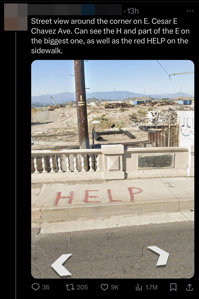 สัญญาณ HELP ลึกลับ โผล่เต็ม Google Maps สัญญาณ HELP ลึกลับ โผล่เต็ม Google Maps