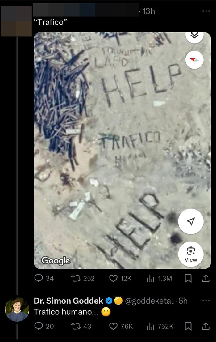 สัญญาณ HELP ลึกลับ โผล่เต็ม Google Maps สัญญาณ HELP ลึกลับ โผล่เต็ม Google Maps