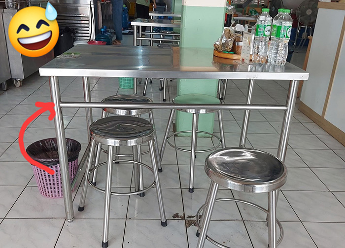 ลูกค้าข้องใจ โต๊ะร้านอาหารสุดฮิต ลูกค้าข้องใจ โต๊ะร้านอาหารสุดฮิต