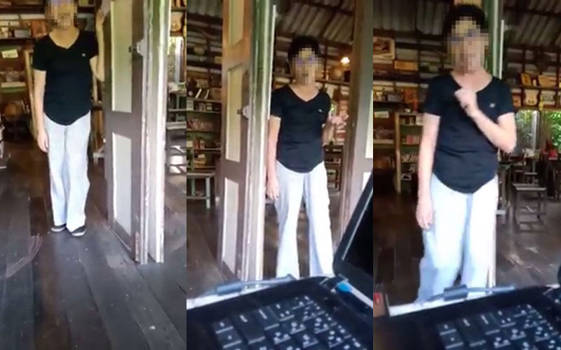 สาวนั่งแช่คาเฟ่ สาวนั่งแช่คาเฟ่