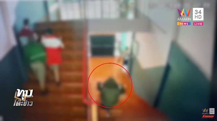 ภาพวงจรปิด ป.5 หยุดคิด ก่อนผูกคอตาย ภาพวงจรปิด ป.5 หยุดคิด ก่อนผูกคอตาย