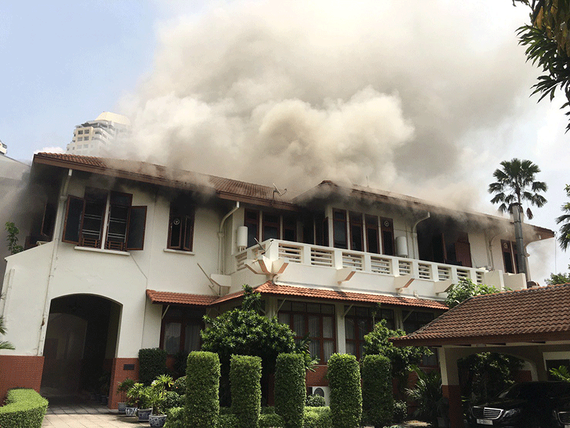 ไฟไหม้สถานทูตอินโดนีเซีย ไฟไหม้สถานทูตอินโดนีเซีย