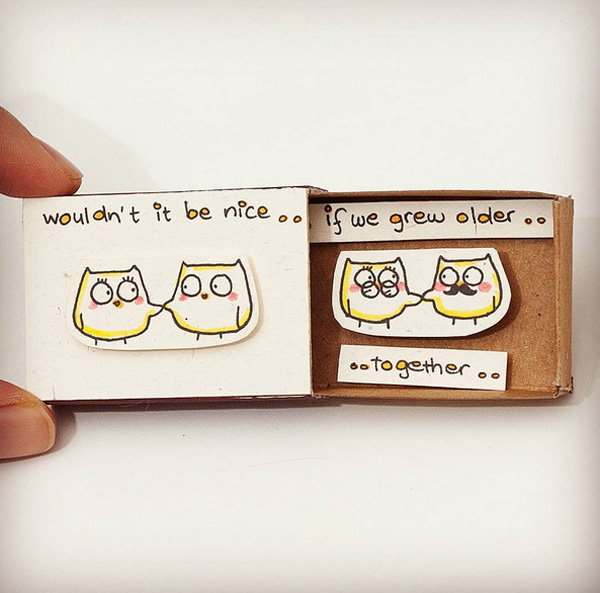 ไอเดียของขวัญทำเอง ซ่อนความในใจไว้ในกล่องไม้ขีดไฟอย่างเก๋เลย ไอเดียของขวัญทำเอง ซ่อนความในใจไว้ในกล่องไม้ขีดไฟอย่างเก๋เลย