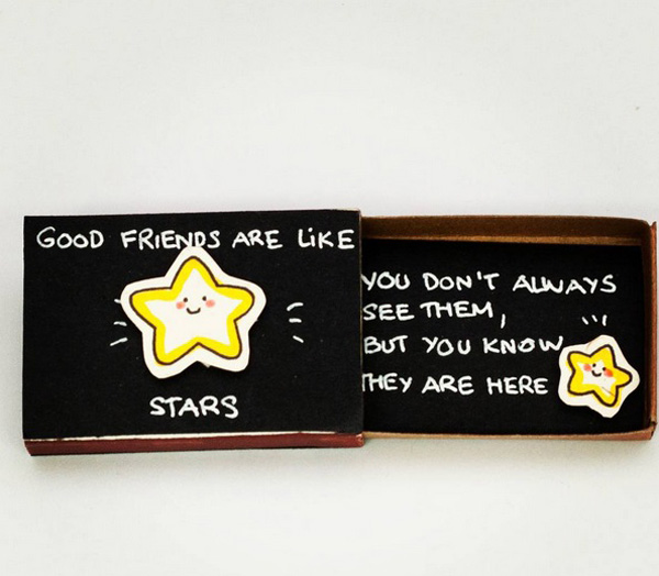 ไอเดียของขวัญทำเอง ซ่อนความในใจไว้ในกล่องไม้ขีดไฟอย่างเก๋เลย ไอเดียของขวัญทำเอง ซ่อนความในใจไว้ในกล่องไม้ขีดไฟอย่างเก๋เลย