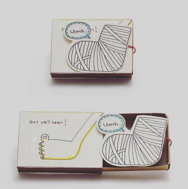 ไอเดียของขวัญทำเอง ซ่อนความในใจไว้ในกล่องไม้ขีดไฟอย่างเก๋เลย ไอเดียของขวัญทำเอง ซ่อนความในใจไว้ในกล่องไม้ขีดไฟอย่างเก๋เลย