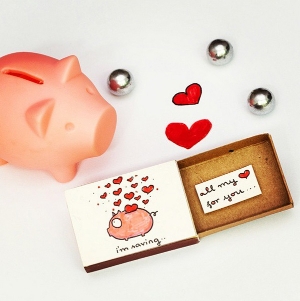 ไอเดียของขวัญทำเอง ซ่อนความในใจไว้ในกล่องไม้ขีดไฟอย่างเก๋เลย ไอเดียของขวัญทำเอง ซ่อนความในใจไว้ในกล่องไม้ขีดไฟอย่างเก๋เลย