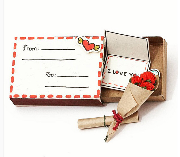 ไอเดียของขวัญทำเอง ซ่อนความในใจไว้ในกล่องไม้ขีดไฟอย่างเก๋เลย ไอเดียของขวัญทำเอง ซ่อนความในใจไว้ในกล่องไม้ขีดไฟอย่างเก๋เลย