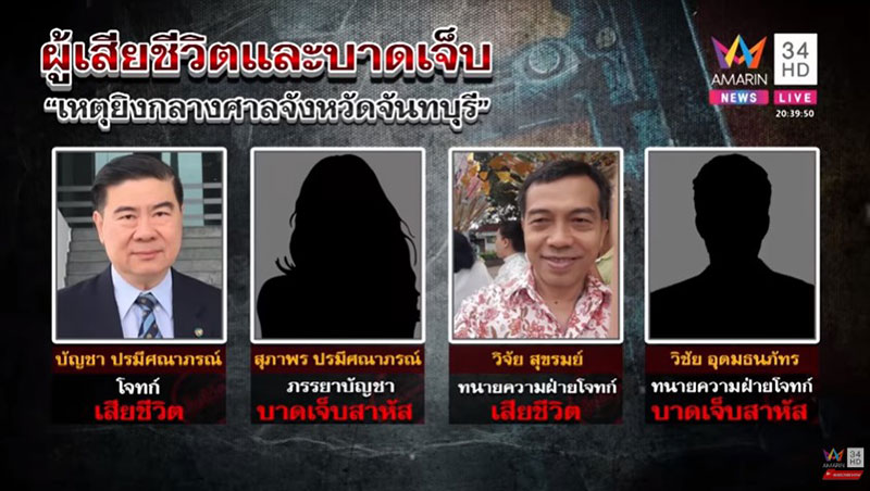 เบื้องลึกยิงกันในศาล เบื้องลึกยิงกันในศาล