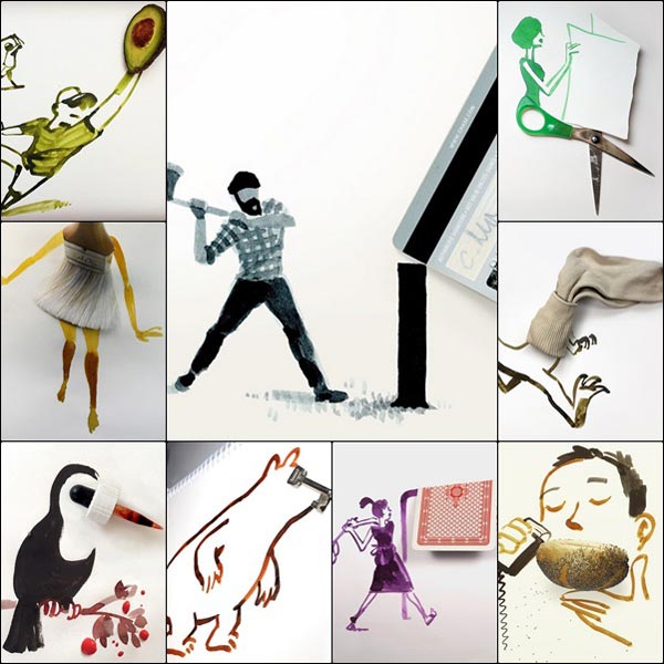 ของรอบกายที่จับมาเล่าผ่านภาพวาด ของรอบกายที่จับมาเล่าผ่านภาพวาด