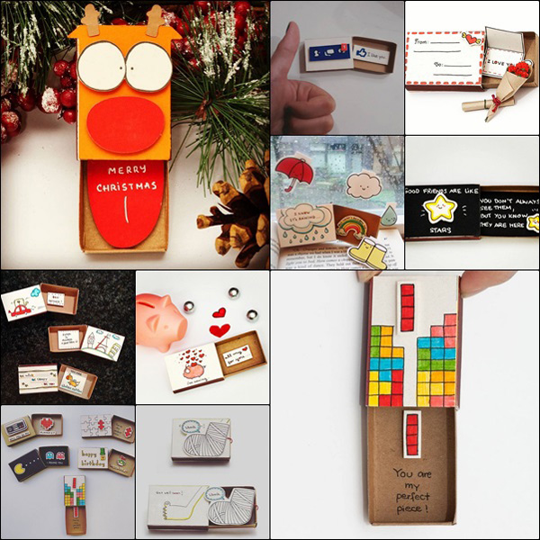 ไอเดียของขวัญทำเอง ซ่อนความในใจไว้ในกล่องไม้ขีดไฟอย่างเก๋เลย ไอเดียของขวัญทำเอง ซ่อนความในใจไว้ในกล่องไม้ขีดไฟอย่างเก๋เลย