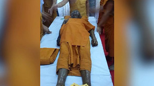 หลวงพ่อสาคร จ.ระยอง สังขารไม่เน่าเปื่อย หลังมรณภาพครบ 1 ปี