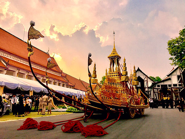 พิธีบวงสรวงอัญเชิญราชรถ พิธีบวงสรวงอัญเชิญราชรถ