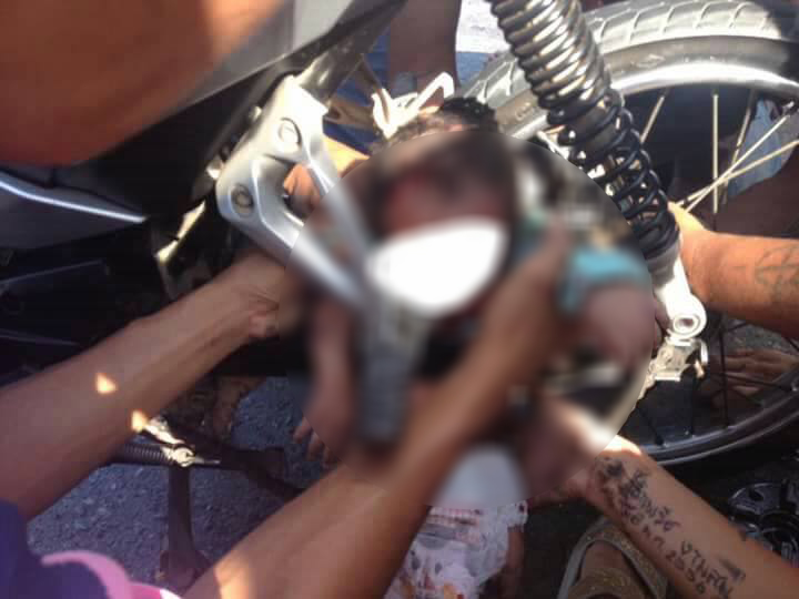 เด็กติดล้อรถเสียชีวิต