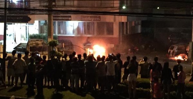 ออกหมายจัลม็อบเผาโรงพักถลาง