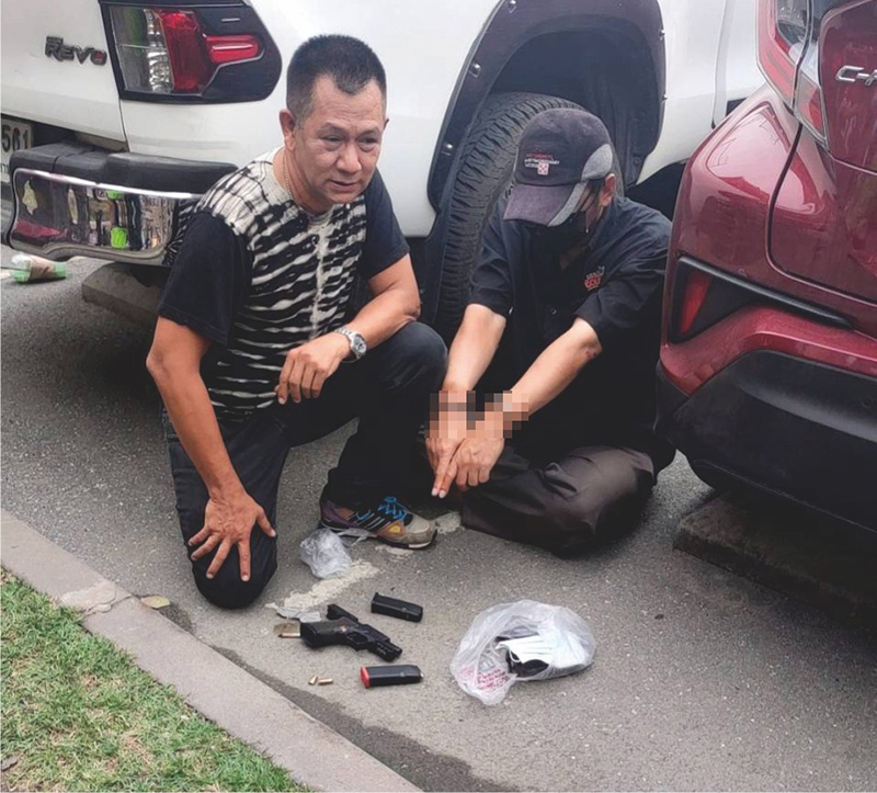 ยิงแฟนตายบนแท็กซี่ ยิงแฟนตายบนแท็กซี่