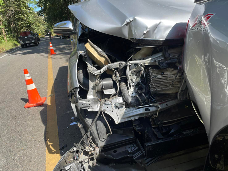 รถขบวนเสด็จชน รถขบวนเสด็จชน