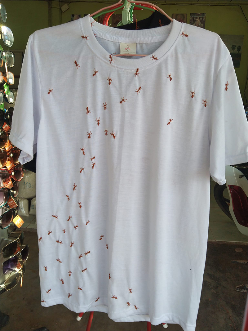 เสื้อลายมด เสื้อลายมด