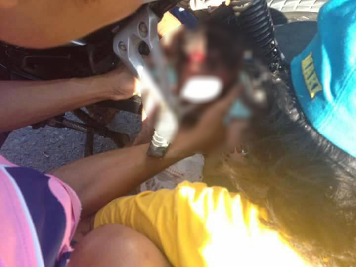 เด็กติดล้อรถเสียชีวิต