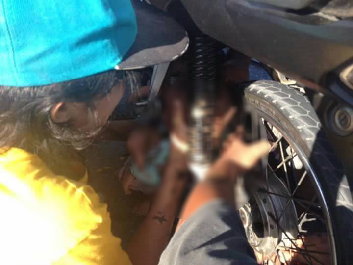 เด็กติดล้อรถเสียชีวิต