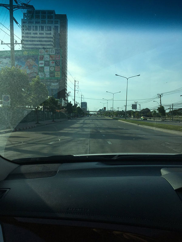 ถนนในกรุงเทพฯ ในวันสิ้นปี 2560 ถนนในกรุงเทพฯ ในวันสิ้นปี 2560