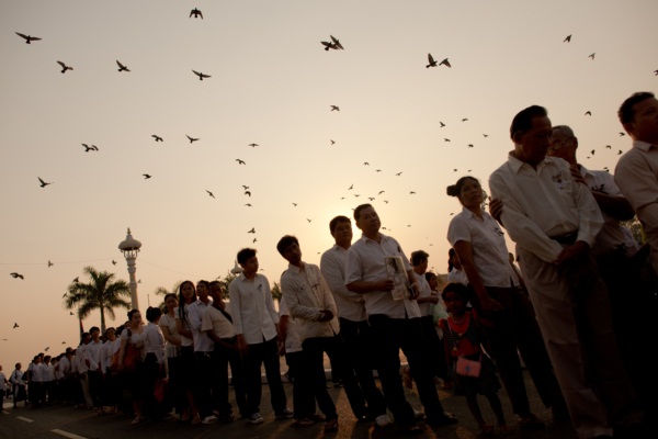 พระราชพิธีถวายพระเพลิงพระบรมศพ สมเด็จพระนโรดม สีหนุ