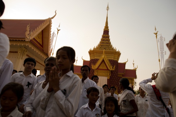 พระราชพิธีถวายพระเพลิงพระบรมศพ สมเด็จพระนโรดม สีหนุ
