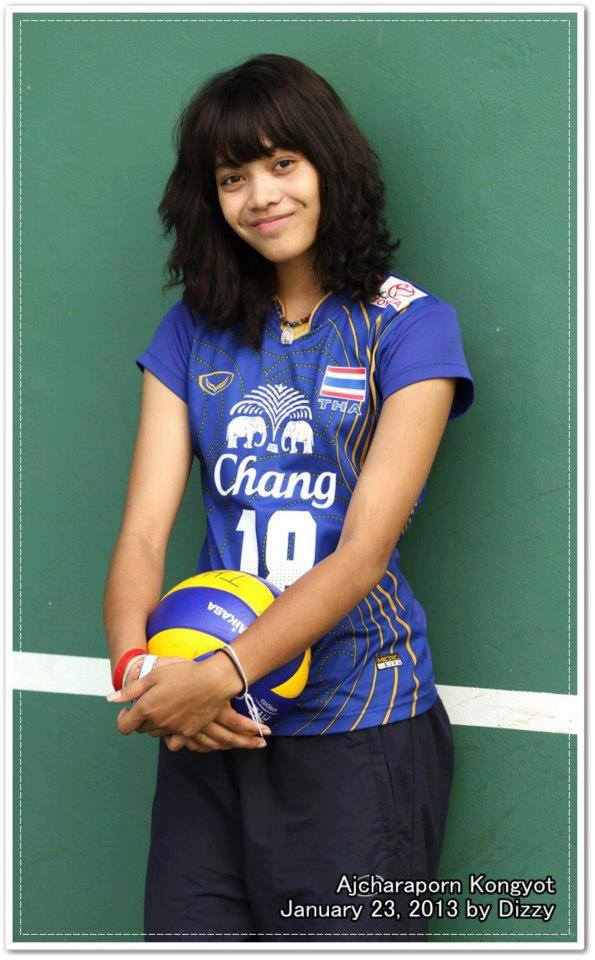 อัจฉราพร คงยศ ประวัตินักวอลเลย์บอล ตำแหน่งบอลหลัก