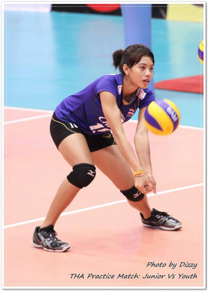 อัจฉราพร คงยศ ประวัตินักวอลเลย์บอล ตำแหน่งบอลหลัก