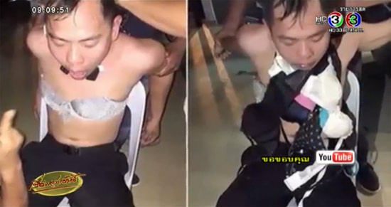 ชาวสิงคโปร์จับโจรโรคจิตใส่ชุดชั้นในที่ขโมย เดินประจาน ชาวสิงคโปร์จับโจรโรคจิตใส่ชุดชั้นในที่ขโมย เดินประจาน