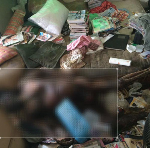 พบศพชายนิรนาม เสียชีวิตคาบ้านร้าง ศพถูกทิ้งกว่า 2 เดือน พบศพชายนิรนาม เสียชีวิตคาบ้านร้าง ศพถูกทิ้งกว่า 2 เดือน