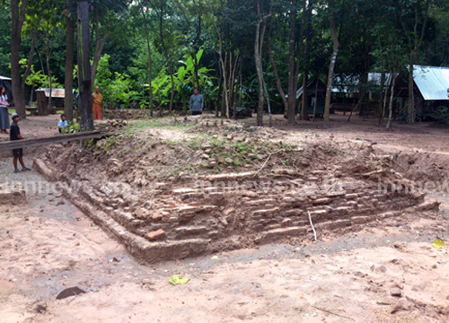 พบอุโบสถโบราณ อายุกว่า 300 ปี ที่วัดป่าดงสามขา จ.ศรีสะเกษ