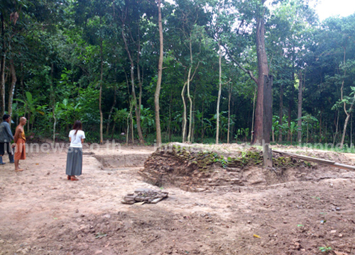พบอุโบสถโบราณ อายุกว่า 300 ปี ที่วัดป่าดงสามขา จ.ศรีสะเกษ