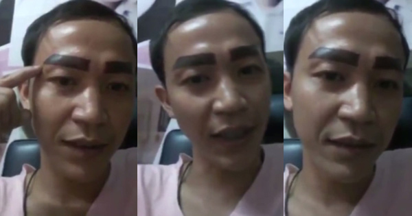 เมียไปเรียนสักคิ้วมา ใช้ผัวเป็นหนูทดลอง บอก ณเดชน์ ยังหล่อสู้ไม่ได้ ! เมียไปเรียนสักคิ้วมา ใช้ผัวเป็นหนูทดลอง บอก ณเดชน์ ยังหล่อสู้ไม่ได้ !