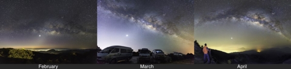 ทางช้างเผือก ปรากฏเหนือยอดดอยอินทนนท์ ทางช้างเผือก ปรากฏเหนือยอดดอยอินทนนท์