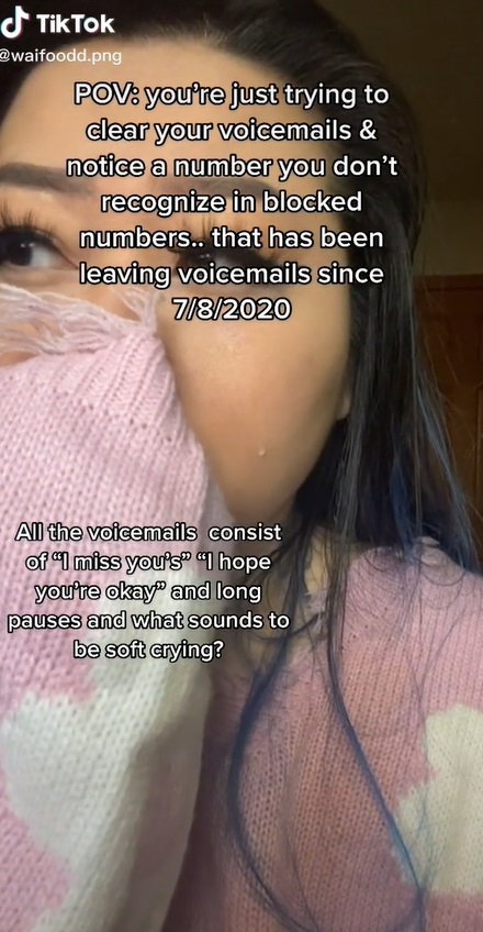 สาวได้รับข้อความเสียงปริศนานับร้อย คิดว่าโดนแกล้ง เปิดฟังใจสลาย...น้ำตาร่วง สาวได้รับข้อความเสียงปริศนานับร้อย คิดว่าโดนแกล้ง เปิดฟังใจสลาย...น้ำตาร่วง