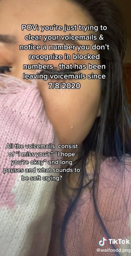 สาวได้รับข้อความเสียงปริศนานับร้อย คิดว่าโดนแกล้ง เปิดฟังใจสลาย...น้ำตาร่วง สาวได้รับข้อความเสียงปริศนานับร้อย คิดว่าโดนแกล้ง เปิดฟังใจสลาย...น้ำตาร่วง